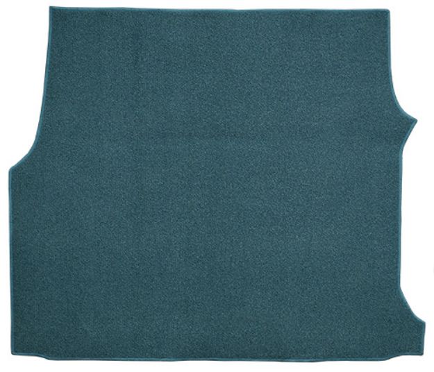Picture of 1962-1967 Chevrolet Chevy II Nova 4DR Wagon with Surged Edges Cargo Area Loop Carpet Flooring 01 Black