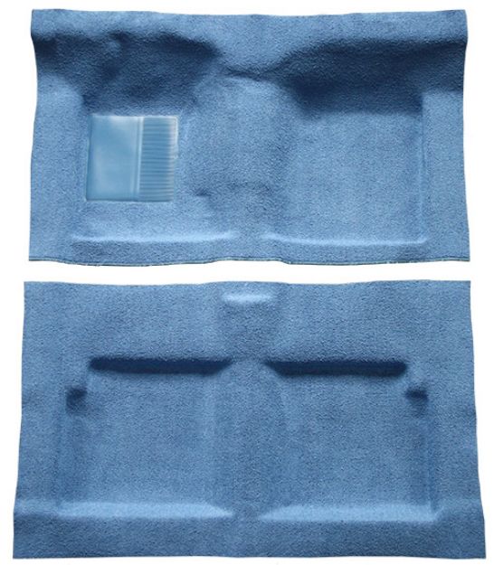 Picture of 1963-1965 Mercury Comet 2DR Convertible Auto Molded Loop Carpet Flooring 01 Black