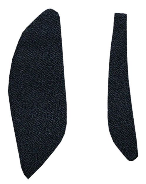 Picture of 1966 Dodge Charger Auto Console Strip 2pc Loop Carpet Flooring 01 Black