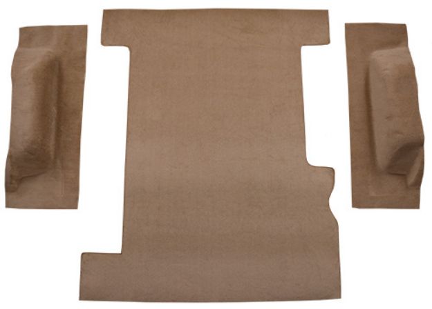 Picture of 1973 GMC K15/K1500 Suburban Cargo Area Loop Carpet Flooring 01 Black
