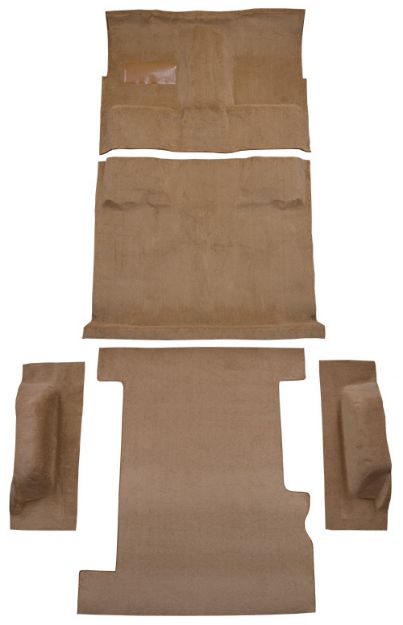 Picture of 1973 GMC K15/K1500 Suburban 4WD Complete Loop Carpet Flooring 01 Black