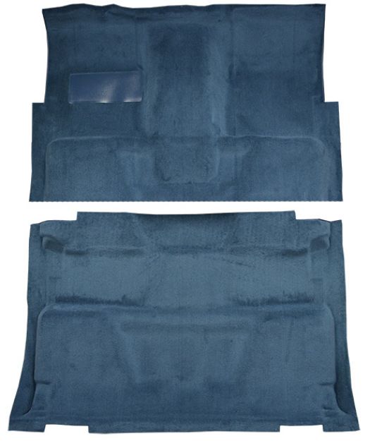 Picture of 1979-1980 GMC K3500 Crew Cab 4WD Auto/4spd Cutpile Carpet Flooring 801 Black