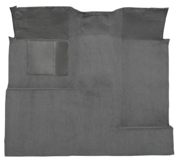 Picture of 1974-1977 Ford Bronco Pass Area Cutpile Carpet Flooring 801 Black