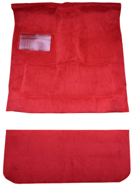 Picture of 1978-1979 Dodge D150 Li'l Red Express Reg Cab Auto Complete Cutpile Carpet Flooring 801 Black