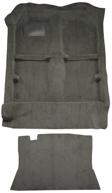 Picture of 1988-1993 Ford Festiva 2DR Cutpile Carpet Flooring 801 Black