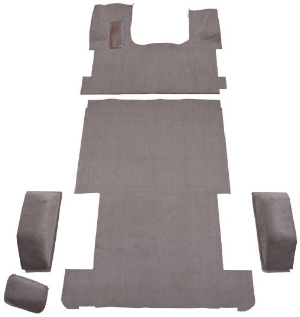 Picture of 1999-2003 Dodge Ram 1500 Van Short Complete Cutpile Carpet Flooring 801 Black