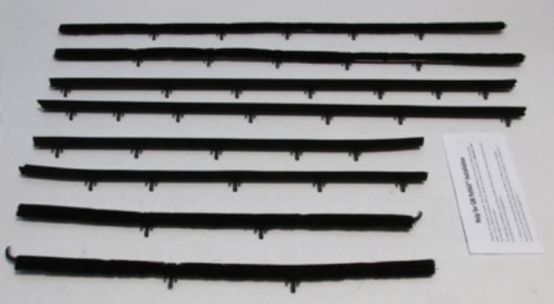 Picture of 1966-67 Skylark 2 Door Hardtop Authentic Window Felts Whiskers Kit (8pcs)