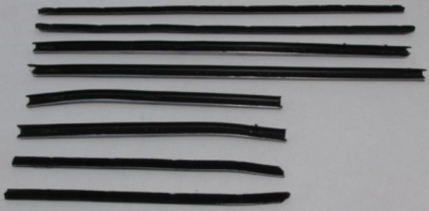 Picture of 1966-67 Skylark Convertible With Buick Special Molding Authentic Window Felts Whiskers Kit (8pcs)