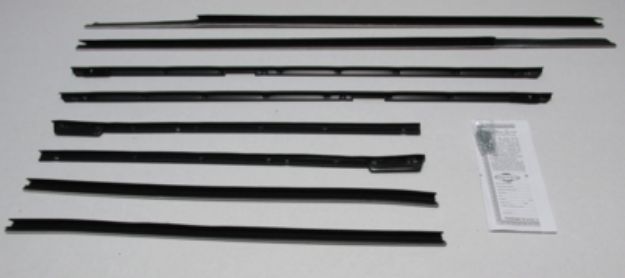 Picture of 1965-66 Electra 2 Door Hardtop Authentic Window Felts Whiskers Kit (8pcs)