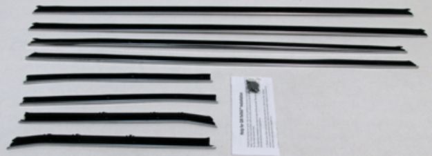 Picture of 1968-69 Camaro Coupe Replacement Window Felts Whiskers Kit