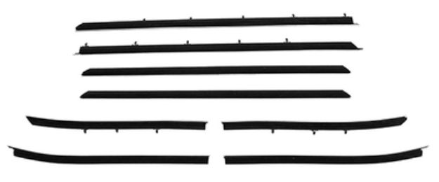 Picture of 1968 Chevelle Convertible Replacement Window Felts Whiskers Kit (8pcs)