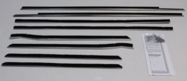 Picture of 1959-60 Impala Convertible Authentic Window Felts Whiskers Kit (8pcs)