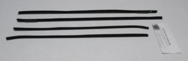 Picture of 1961 Impala 2 Door Hardtop Outers Only Authentic Window Felts Whiskers Kit (4pcs)