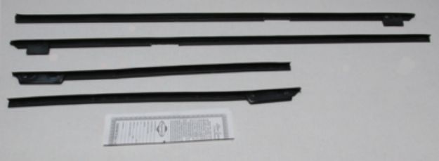 Picture of 1967-68 Impala Convertible Outers Only Authentic Window Felts Whiskers Kit (4pcs)