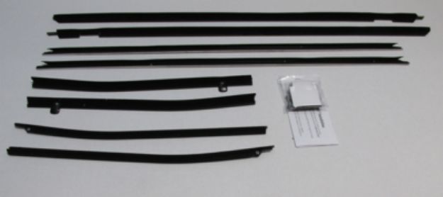 Picture of 1969-70 Impala Convertible Authentic Window Felts Whiskers Kit (8pcs)