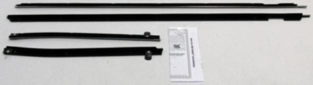 Picture of 1969-70 Impala 2 Door Hardtop Outers Only Authentic Window Felts Whiskers Kit (4pcs)