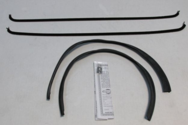 Picture of 1947-50 G.M. Truck Authentic Window Felts Whiskers Kit (4pcs)