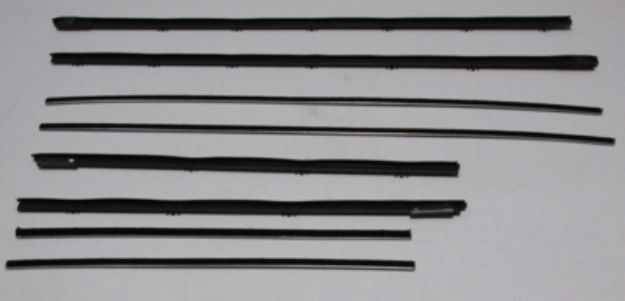 Picture of 1965 Cutlass Convertible Authentic Window Felts Whiskers Kit (8pcs)