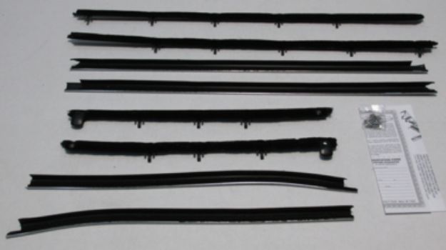 Picture of 1968 Cutlass Convertible Authentic Window Felts Whiskers Kit (8pcs)