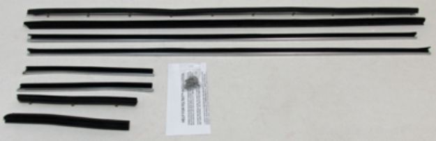 Picture of 1969-70 Cougar Standard Convertible Replacement Window Felts Whiskers Kit (8pcs)