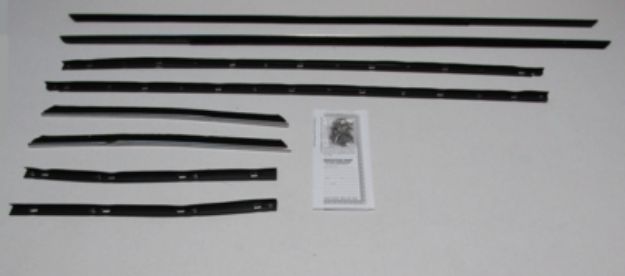 Picture of 1968 Full-Size Convertible Authentic Window Felts Whiskers Kit (8pcs)