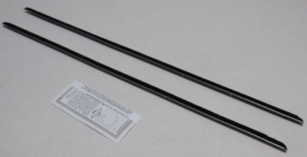 Picture of 1965-66 Mustang Fastback Outers Only Authentic Window Felts Whiskers Kit (2pcs)