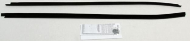 Picture of 1971-73 Mustang Authentic Window Felts Whiskers Kit Supplement Set, Outers Only (2pcs)