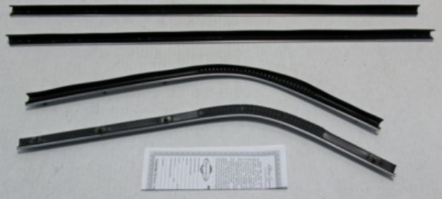 Picture of 1967-69 Barracuda Fastback Outers Only Authentic Window Felts Whiskers Kit (4pcs)