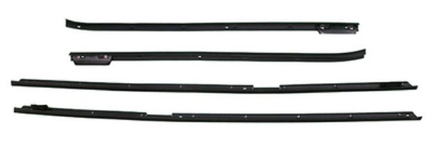 Picture of 1965-66 Cadillac Deville Convertible Outers Only Authentic Window Felts Whiskers Kit (4pcs)