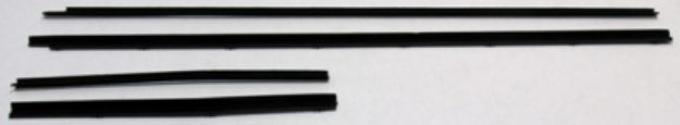 Picture of 1968-70 Javelin Authentic Window Felts Whiskers Kit Outers Only (4pcs)
