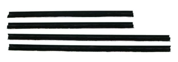 Picture of 1966-67 Mopar B Body Convertible Inners Only Window Felts Whiskers Kit