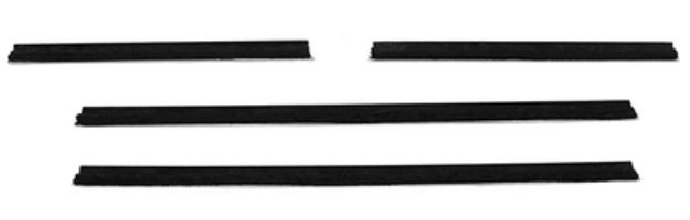 Picture of 1967-69 Dart Convertible Inners Only Window Felts Whiskers Kit (4pcs)