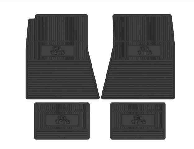 Picture of 1969-1972 Olds Olds Cutlass 442 W-30 Next Generation Custom Vintage Rubber Floor Mats Package