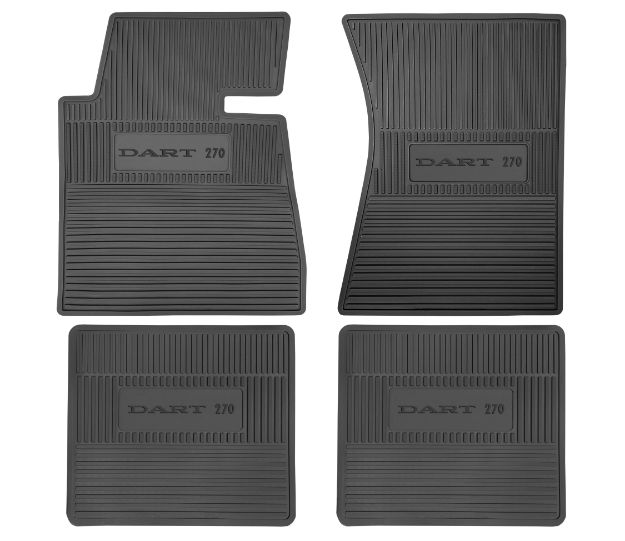 Picture of 1965 Dodge Dart 21970 A-Body Next Generation Custom Vintage Rubber Floor Mats Package