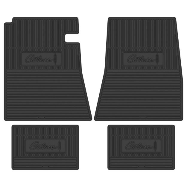 Picture of 1964-1967 Olds Cutlass Next Generation Custom Vintage Rubber Floor Mats Package