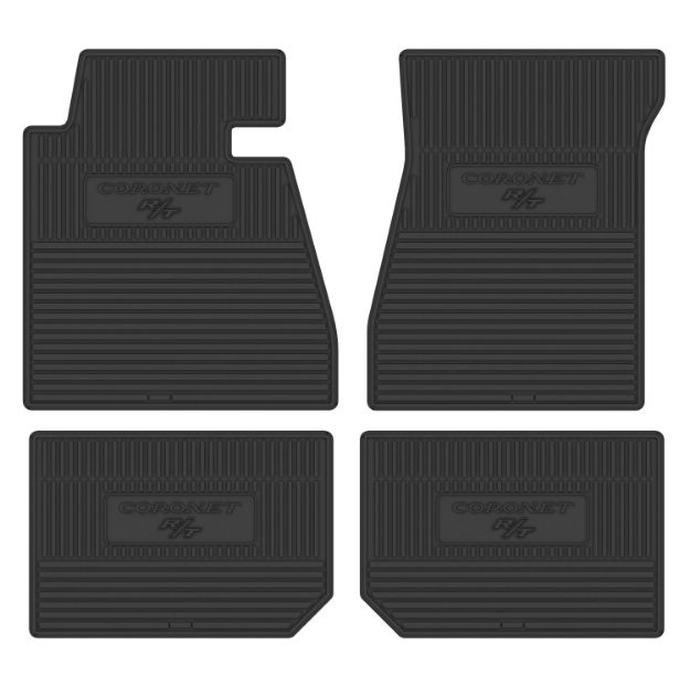 Picture of 1969-1970 Dodge Coronet R/T Next Generation Custom Vintage Rubber Floor Mats Package