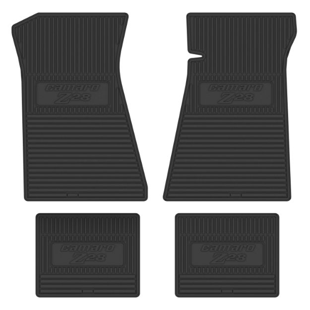 Picture of 1975-1981 Chevrolet Camaro Next Generation Custom Vintage Rubber Floor Mats Package