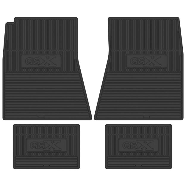 Picture of 1970-1972 Buick GSX Next Generation Custom Vintage Rubber Floor Mats Package