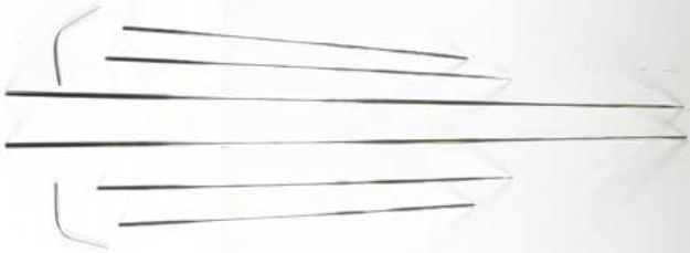 Picture of 1966 Impala Exterior Side Molding Set with Mounting Clips