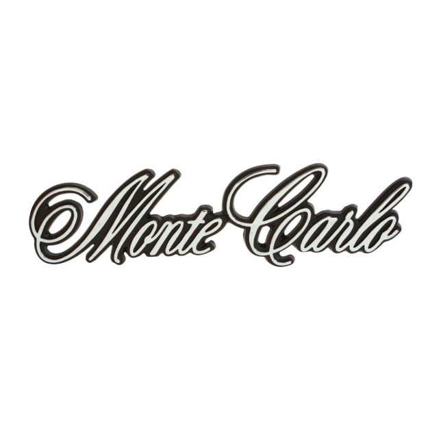 Picture of 1970-1971 Monte Carlo Rear Emblem, “Monte Carlo”, Sold as Each