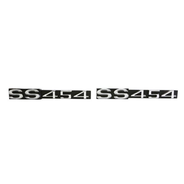 Picture of 1970-1971 Monte Carlo Rocker Panel Emblem SS 454, Sold as a Pair