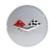 Picture of 1959-1960 Full-Size Chevrolet and El Camino Silver Spinner Emblem, Sold as Each
