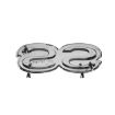 Picture of 1969 Impala Trunk Lid Emblem, Impala, “SS", Sold as Each