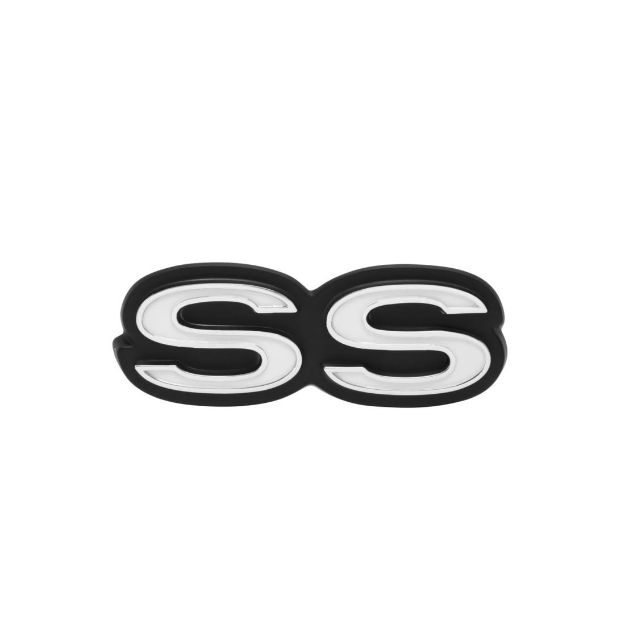 Picture of 1970-1972 Chevy II and Nova Rear Panel Emblem, “SS”, Sold as Each