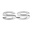 Picture of 1973-1974 Chevelle Front Fender Emblem, “SS”, White, Sold as Each