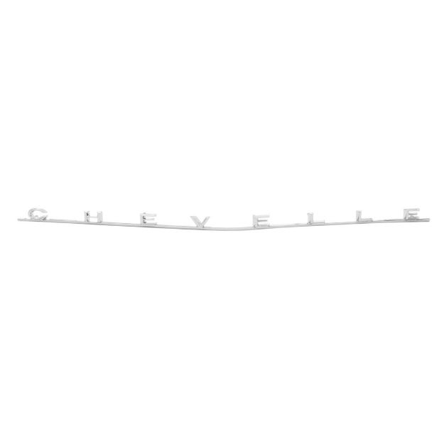 Picture of 1966 Chevelle SS Rear Panel Emblem, “Chevelle”, Sold as Each