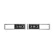 Picture of 1968 Full-Size Chevrolet, Chevelle, Nova, and El Camino Front Marker Light Bezel, “350” Pair