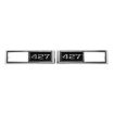 Picture of 1968 Full-Size Chevrolet, Chevelle, Nova, and El Camino Front Marker Light Bezel, “427” Pair