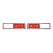 Picture of 1968 Chevelle Front Marker Light Bezel, 427, Sold as a Pair
