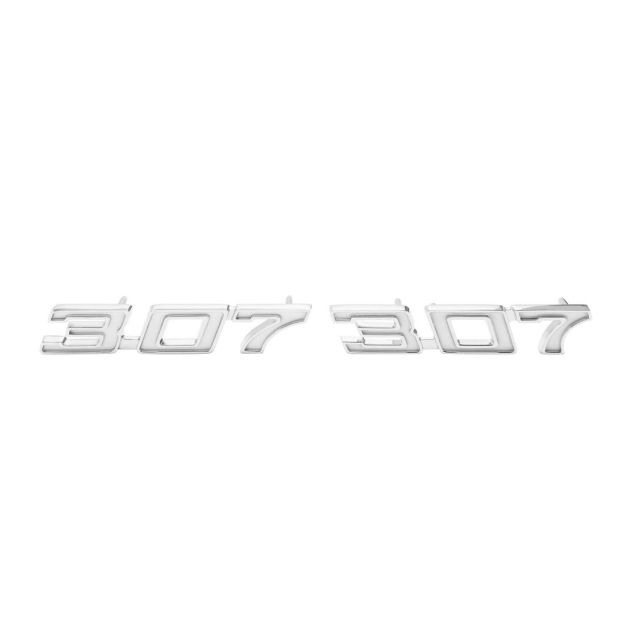 Picture of 1970 Chevelle Front Fender Emblem, “307”, Sold as a Pair